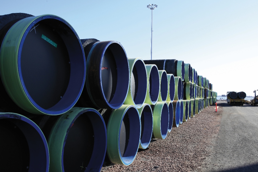 South Stream Transport подпишет договоры на поставку труб для морского участка «Южного потока» в январе 2014 года