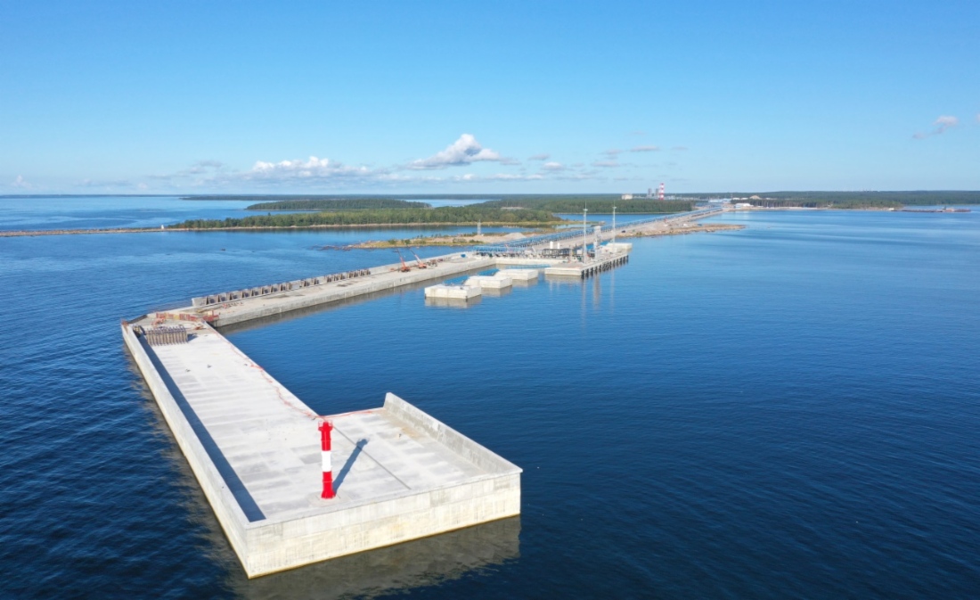 Комплекс по производству, хранению и отгрузке сжиженного природного газа в районе КСПГ «Портовая»