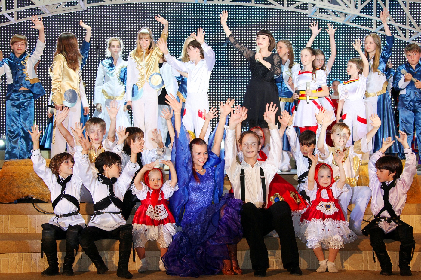 Во время концерта в Авиньоне (Франция), 2010 год
