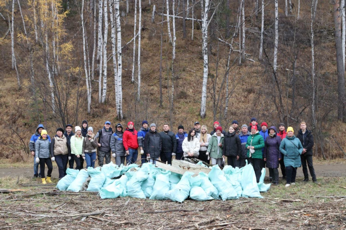 Уборка в Прибайкальском национальном парке