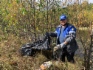 Газовики очистили от мусора берег реки Большой Невер