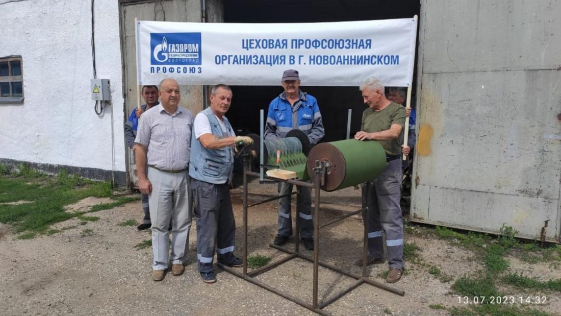 Плетение сетей сотрудниками — членами проф. организации в г. Новоаннинском