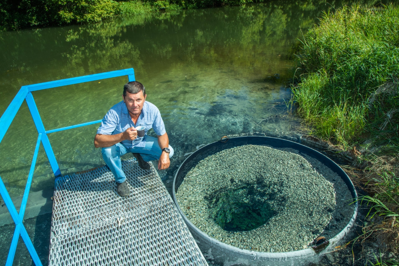 Вода источника целебна