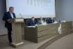 Предложения по улучшению инвестиционного климата муниципалитета главе города высказали руководители крупнейших бизнес-структур. Выступает управляющий Саратовским отделением №8622 ПАО «Сбербанк России» Алексей Нарыкин