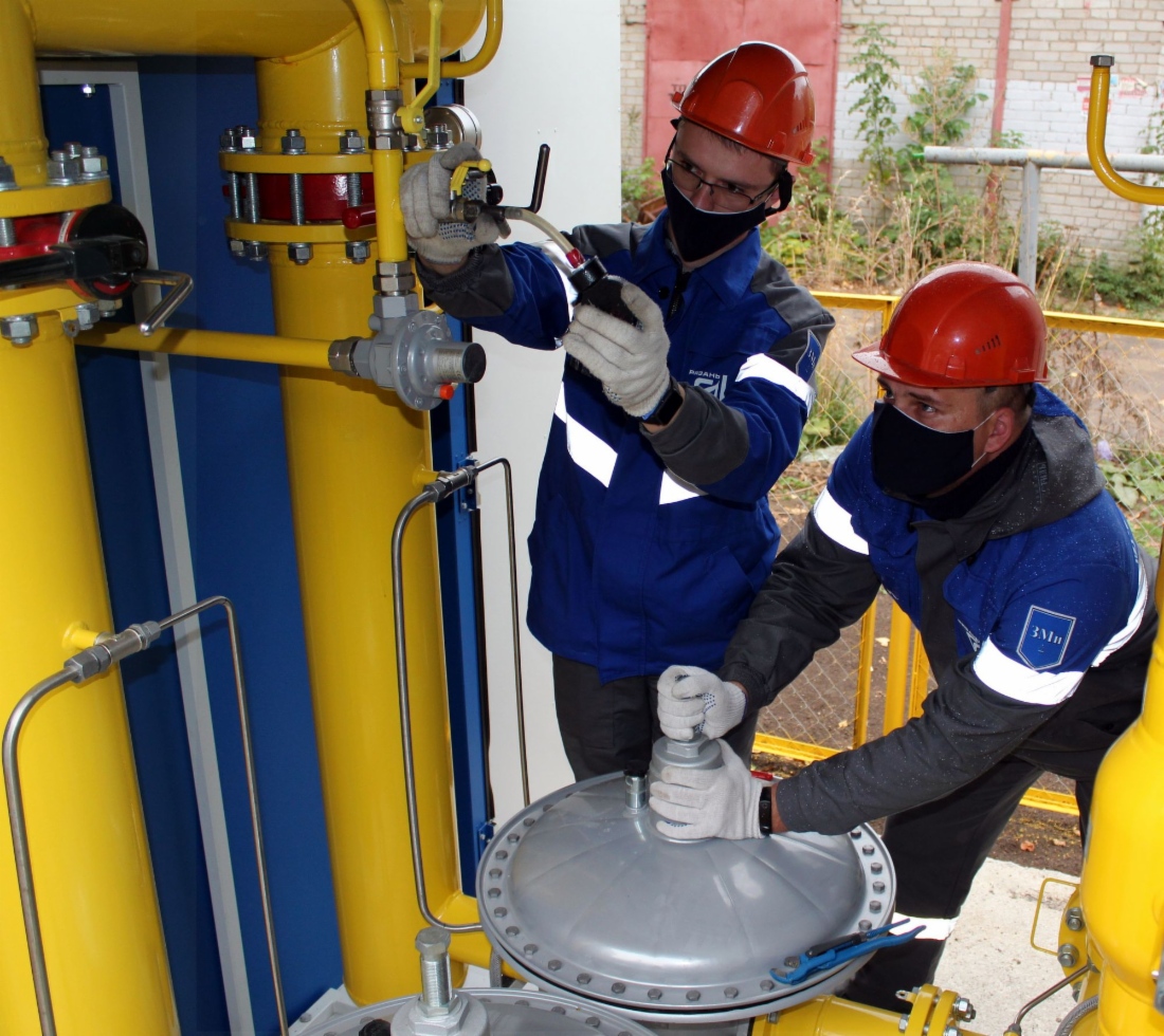 Настройка оборудования шкафного газорегуляторного пункта