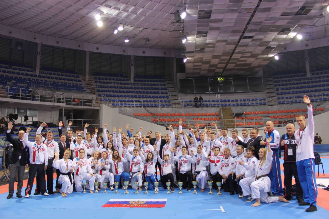 Сборная России на чемпионате и первенстве Европы в Сербии