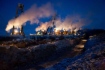 Прокладка СМГ «Бованенково — Ухта». Ямал. Февраль 2011 г.