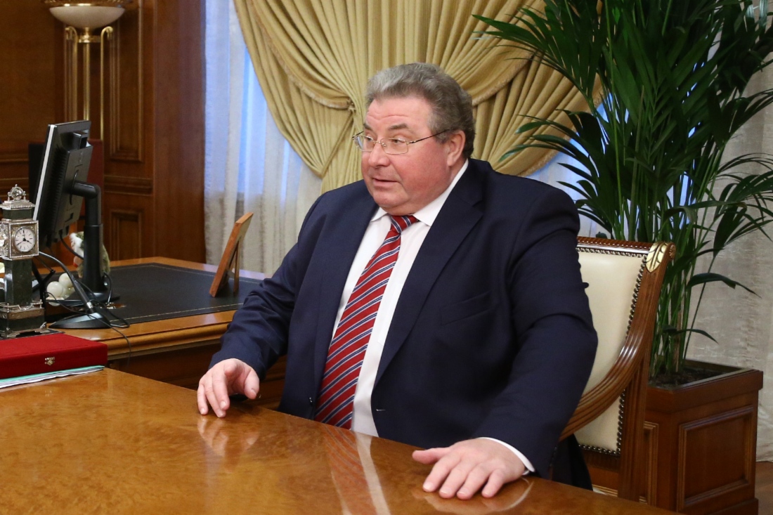 В центральном офисе ПАО «Газпром» состоялась рабочая встреча  Алексея Миллера и Владимира Волкова