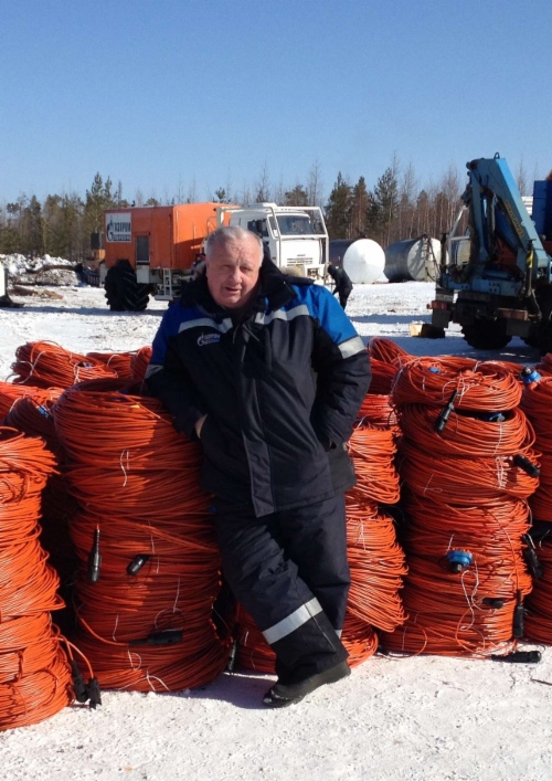 Начальник сейсморазведочной партии № 3 ПФ «Костромагазгеофизика» ООО «Газпром георесурс» Николай Любимцев