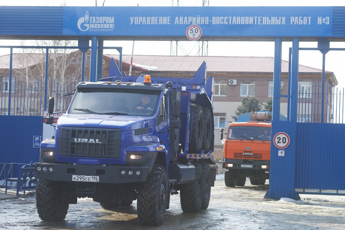В ходе подготовки к паводку уральские газовики проверяют работоспособность спецтехники и аварийно-спасательного оборудования