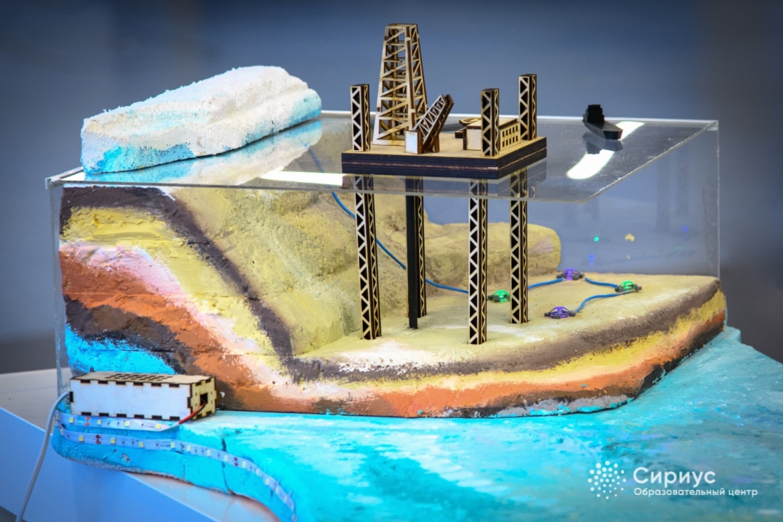 Проект морской скважины одной из команд