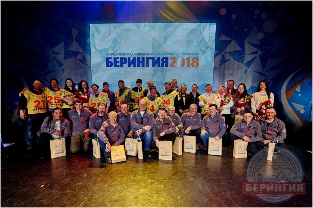 За победу боролись 10 камчатских и 5 чукотских каюров, а также один участник из Москвы. Фото Василия Русина