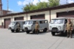 Государственные инспектора Алтайского края с новыми автомобилями