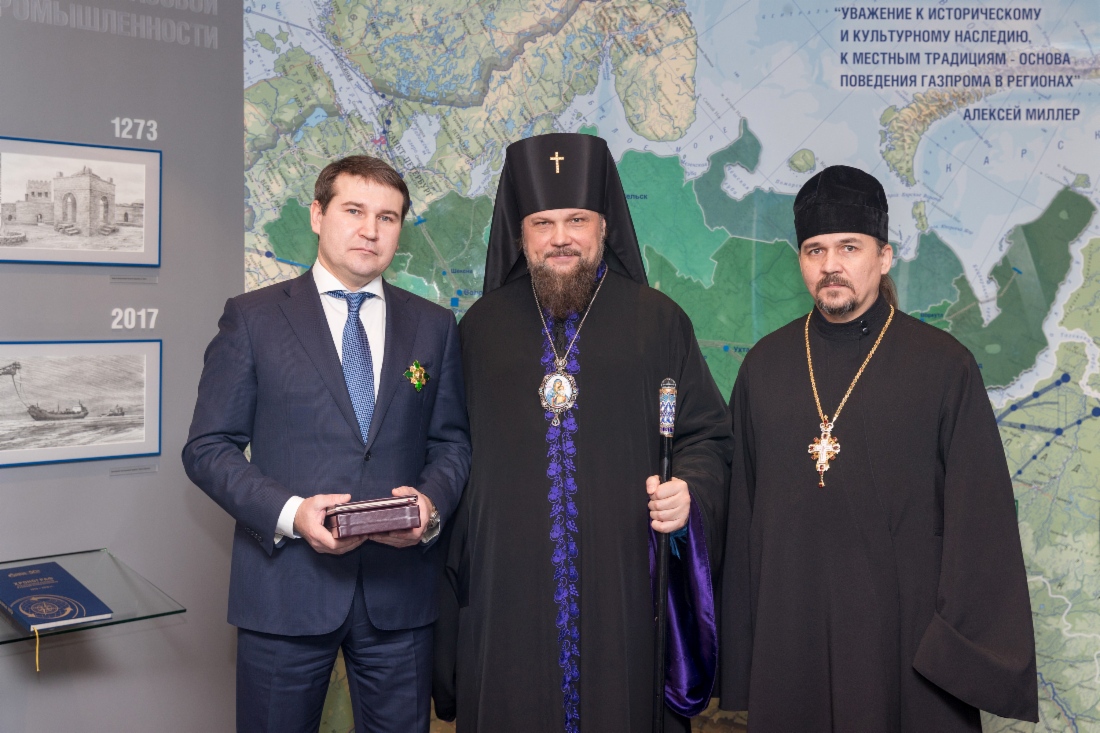 Александр Гайворонский, архиепископ Сыктывкарский и Коми-Зырянский Владыка Питирим, настоятель Храма Новомучеников в Ухте отец Вадим