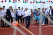 Первый вброс мяча на новой площадке