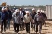 Александр Ананенков с группой специалистов «Газпрома» посетил площадку строительства КС «Портовая»