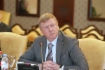 Председатель Правления ООО «УК „РОСНАНО“» Анатолий Чубайс во время совместного совещания РОСНАНО и «Газпрома» по вопросам разработки инновационной продукции и ее внедрения на производственных объектах «Газпрома»