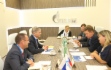 В рамках IV Петербургского международного газового форума состоялась рабочая встреча Вальтера Пираера (слева второй) и Алексея Миллера (справа)