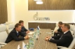 В рамках IV Петербургского международного газового форума состоялась встреча Алексея Миллера (слева) и Сергея Когогина (справа)