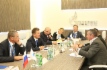 В рамках IV Петербургского международного газового форума состоялась рабочая встреча Алексея Миллера (второй слева) и Душана Баятовича (справа)