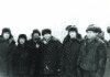 С. А. Оруджев, А. К. Кортунов, Е. К. Лигачев на строительстве газопровода. Январь 1972 года