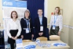 Стенд ООО «Газпром трансгаз Волгоград» на Ярмарке вакансий в «Газпром колледж Волгоград им. И. А. Матлашова»