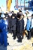 Группа специалистов «Газпрома» на площадке строительства головной компрессорной станции «Сахалин». В центре — Александр Ананенков