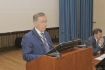 Приветственное слово начальника Департамента ПАО «Газпром» Олега Аксютина зачитал участникам заместитель начальника Департамента — начальник Управления ПАО «Газпром» Александр Ишков