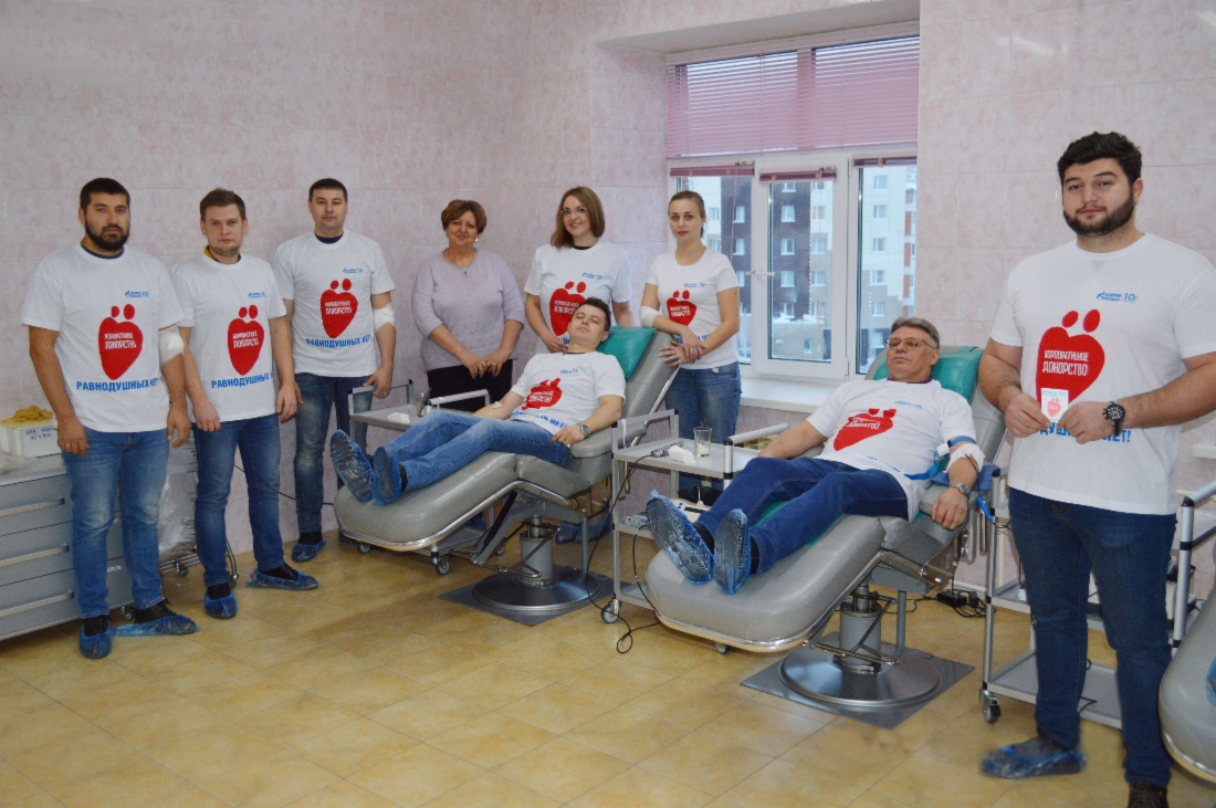 Донорскую эстафету приняли сотрудники ООО «НГХК»