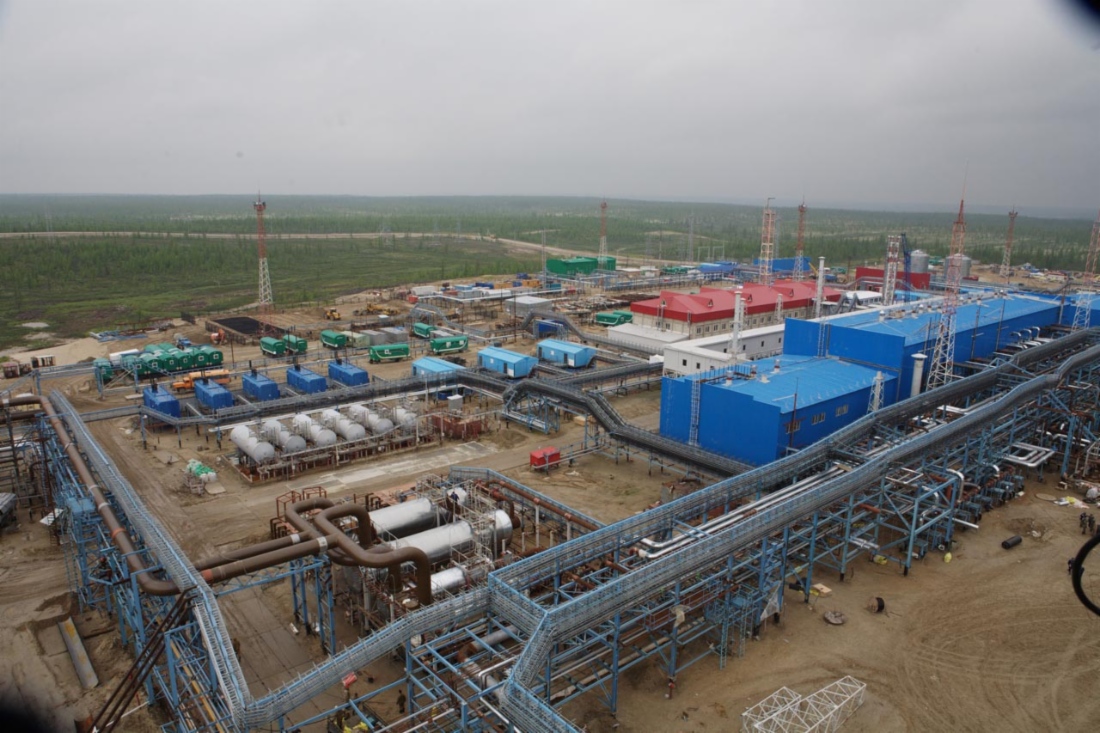 Установка комплексной подготовки газа №2В Заполярного месторождения