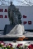 Вечный огонь на мемориале