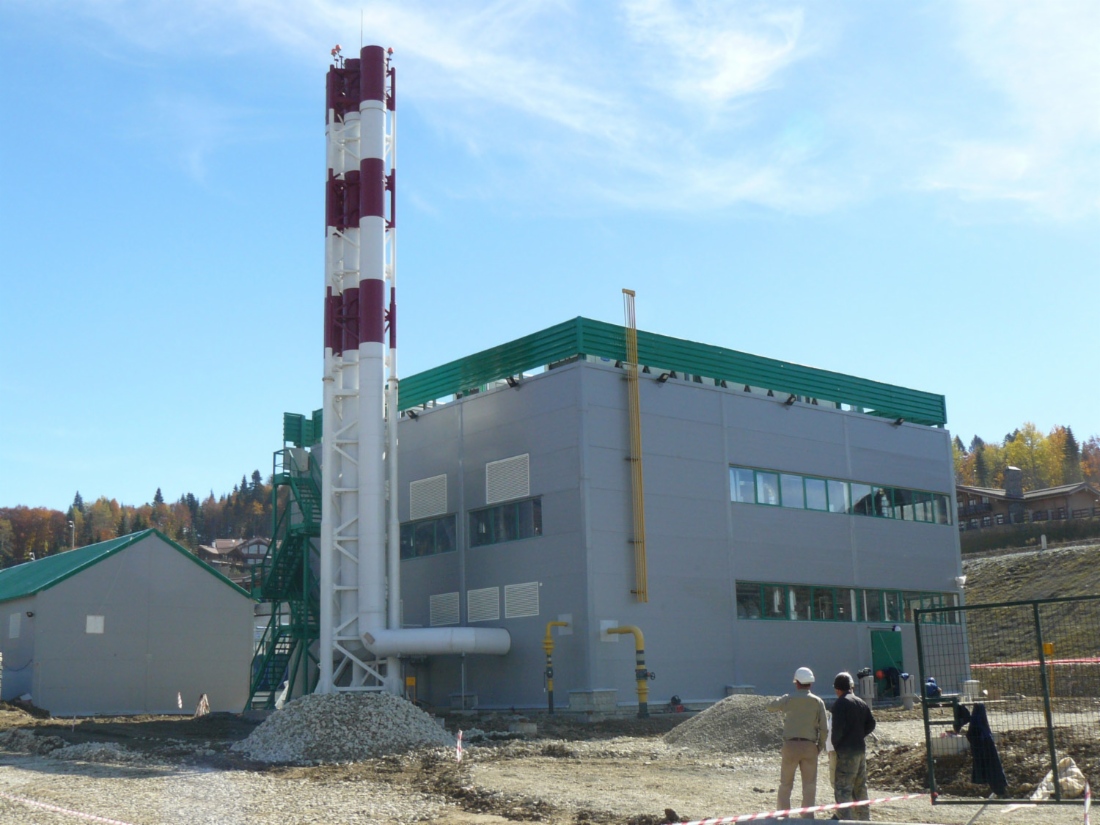 Успешно проведена тестовая подача газа в котельную олимпийского гостиничного комплекса в Красной Поляне