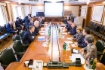 В «Газпроме» состоялась рабочая встреча Валерия Голубева и Егора Борисова