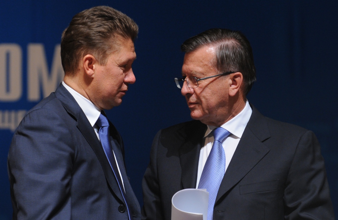 Алексей Миллер и Виктор Зубков