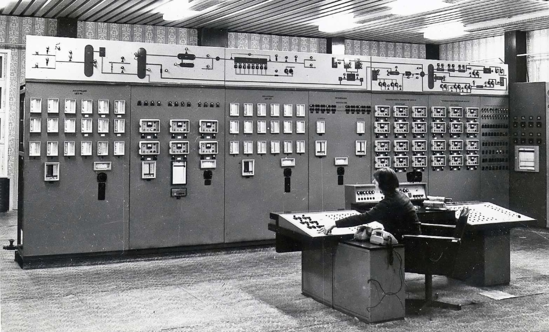 1978 год. Операторная ГП-1