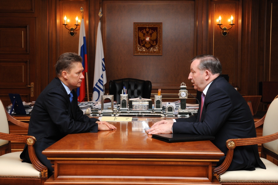 Алексей Миллер и Александр Карлин
