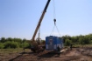Монтаж пункта редуцирования газа в Тереньгульском районе, Ульяновская область