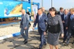 Виктор Зубков (в центре) принял участие в торжественном открытии газораспределительной станции №22 после реконструкции в Ульяновской области