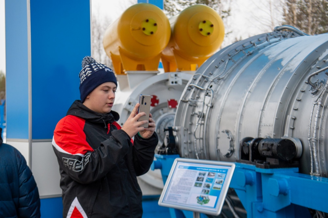 Мобильная экспозиция газотурбинных двигателей
