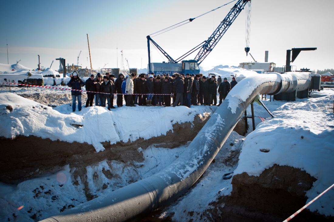 Представители ОАО «Газпром» посетили компрессорную станцию «Портовая»