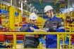 Сотрудники Комсомольского газового промысла ООО «Газпром добыча Ноябрьск»