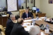Главный инженер — первый заместитель генерального директора ООО «Газпром тнрансгаз Москва» Сергей Марченко на заседании комиссии по предупреждению и ликвидаций чрезвычайных ситуаций и обеспечению пожарной безопасности