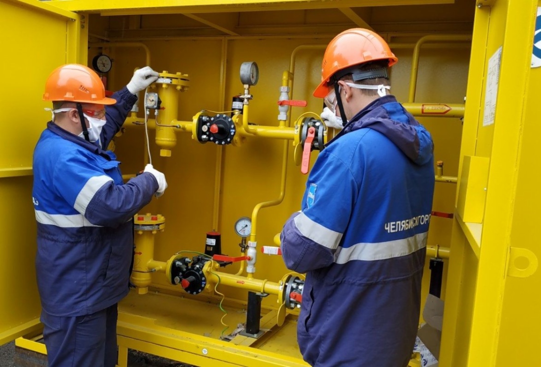 Проверка работы газораспределительного пункта