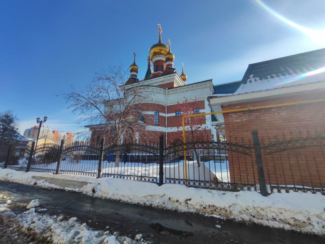 В Челябинске газифицирован храм святого Георгия