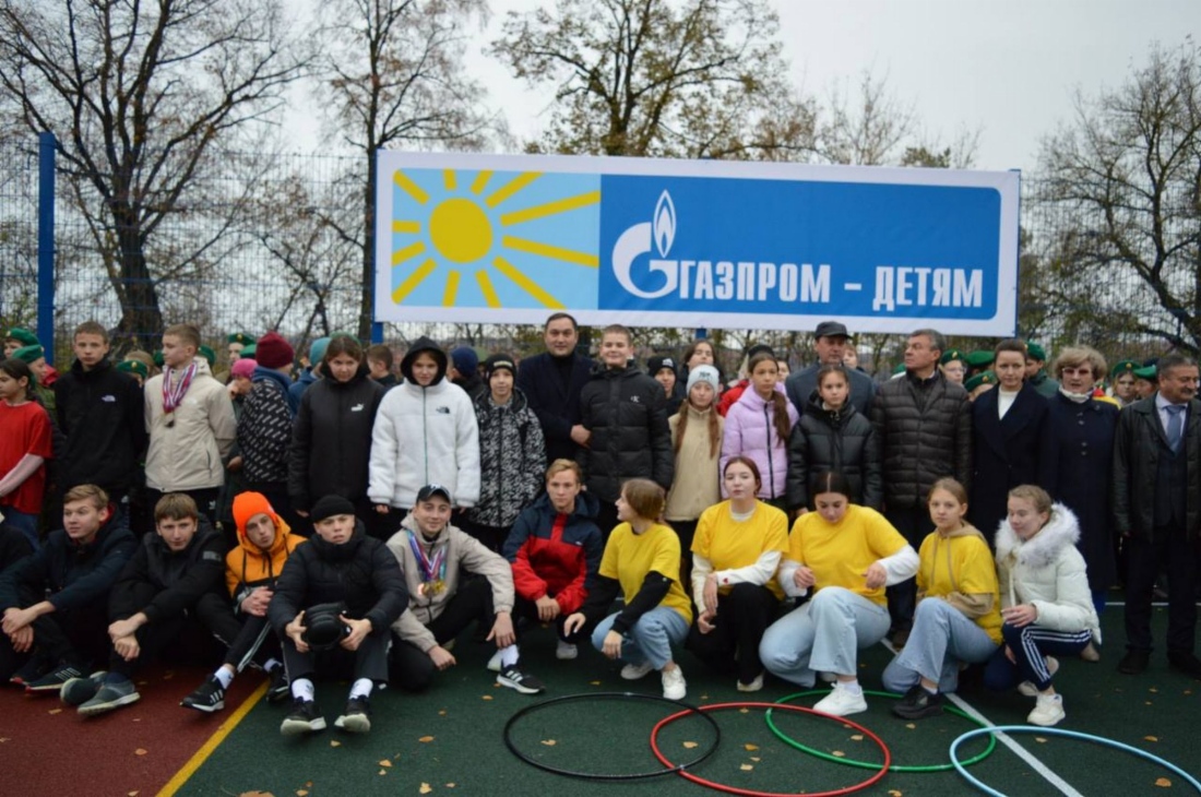 Показательное выступление торжественного открытия в р. п. Тамала
