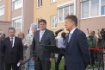 Алексей Миллер принял участие в торжественной церемонии передачи новоселам — сотрудникам ОАО «Белтрансгаз» — нового 60-квартирного жилого дома