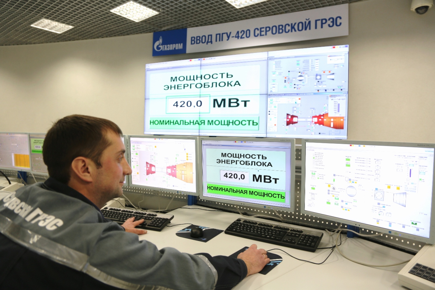 Состоялось торжественное мероприятие, посвященное вводу в эксплуатацию двух современных парогазовых энергоблоков