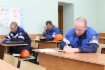 В первый день, после проведенных инструктажей и жеребьевки, конкурсанты выполнили теоретические задания на определение уровня знаний спецтехнологий, правил охраны труда, пожарной и промышленной безопасности