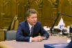 Алексей Миллер во время рабочей встречи с Губернатором Ростовской области Василием Голубевым
