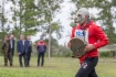 Одним из зрелищных состязаний стал бег в противогазах
